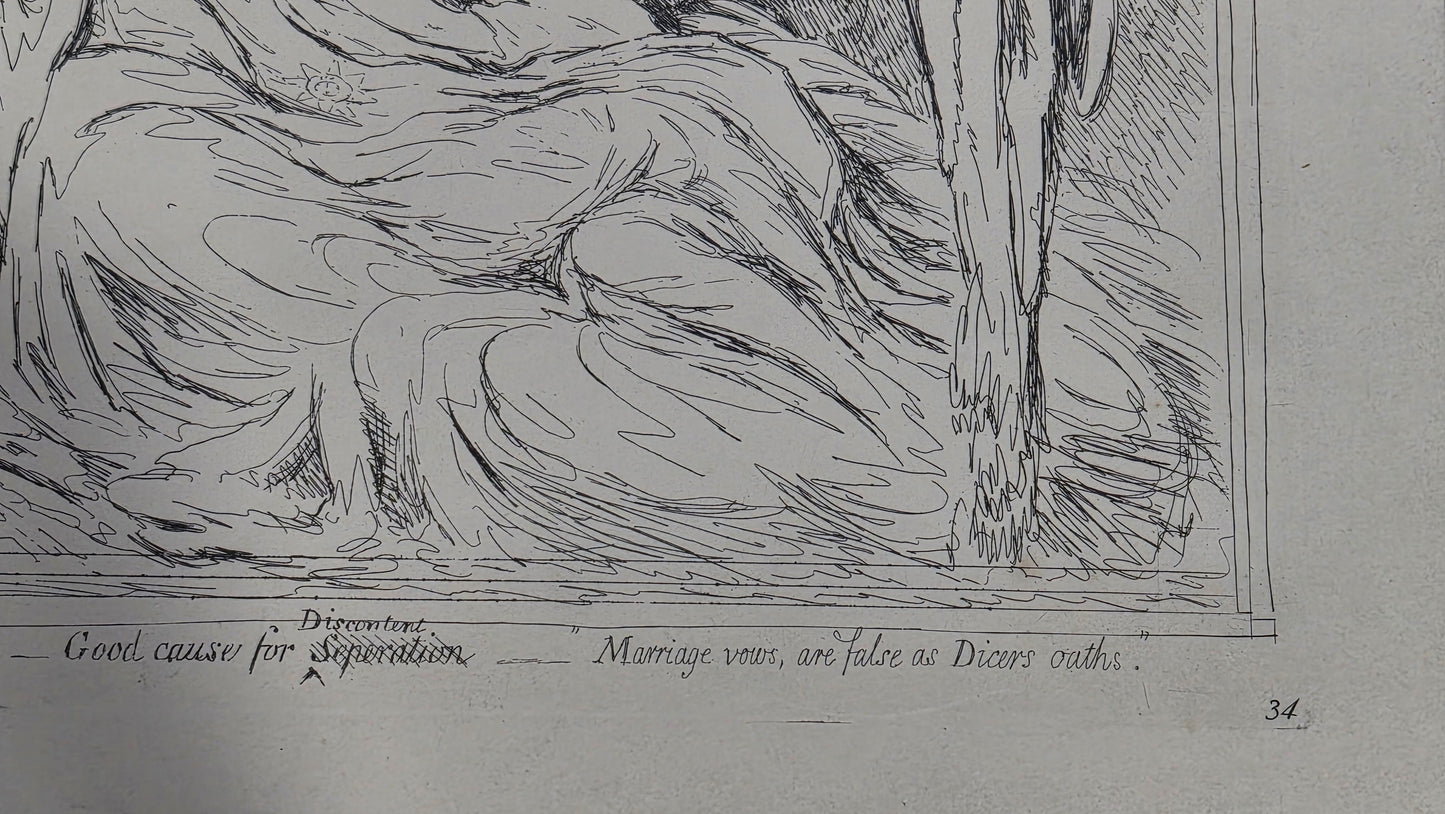 James Gillray — Two Suppressed Satires, Printed from the Original Copper Plates, c. 1851