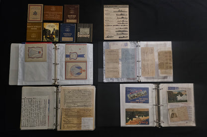 WWII U.S. Army Archive — APO 339 Limburg, Ration Books & Tokens, VA Docs & Language Guides