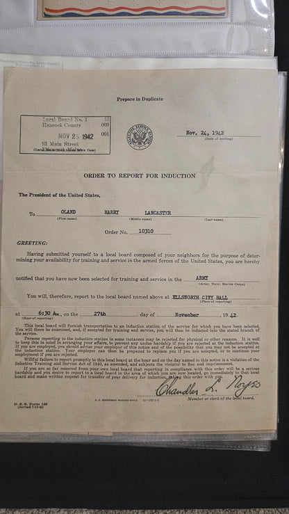 WWII U.S. Army Archive — APO 339 Limburg, Ration Books & Tokens, VA Docs & Language Guides