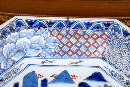 Meiji-Era Japanese Export Charger – Signed Dai Nippon Kutani