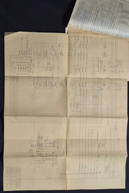 RARE Railroad Engineering Archive 1923 GE Train Tests W&LE Original Files