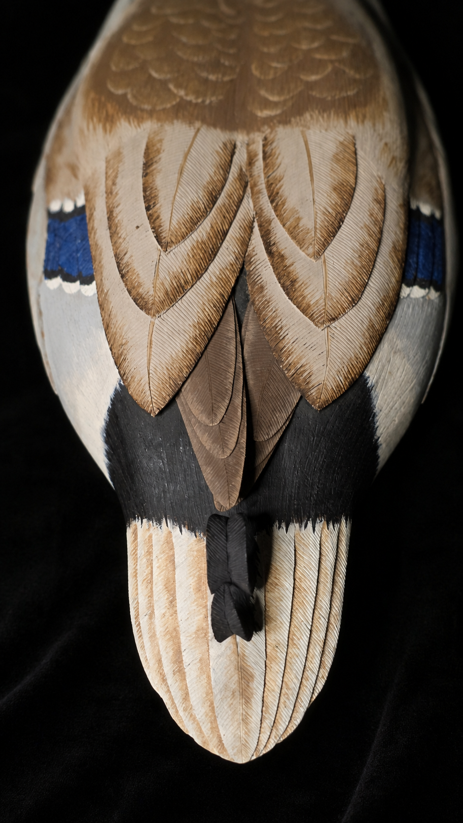 Val Waugh Hand Carved Mallard Drake Duck Decoy Glass Eyes