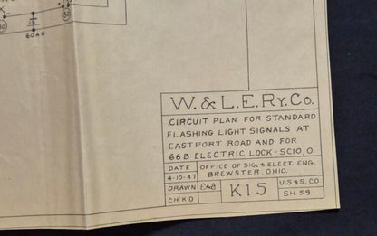 RARE Railroad Engineering Archive 1923 GE Train Tests W&LE Original Files