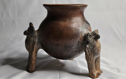 PreColumbian - Chorotega Ritual Tripod Vessel - 1100–1400 AD