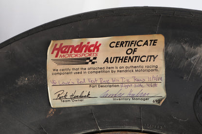 The Nascar Dynasty Tire, Jimmie Johnson’s 2014 Texas Victory