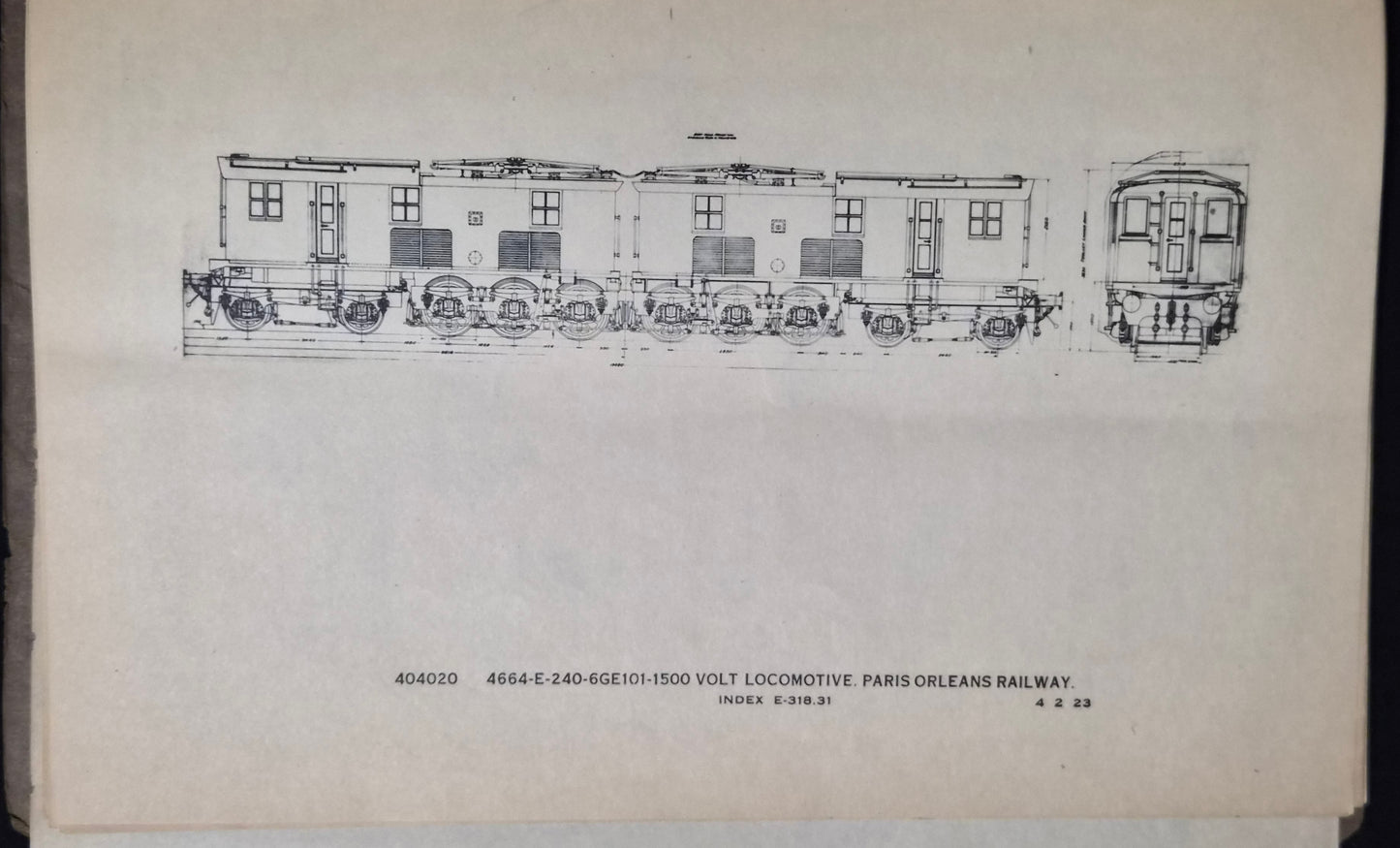 RARE Railroad Engineering Archive 1923 GE Train Tests W&LE Original Files