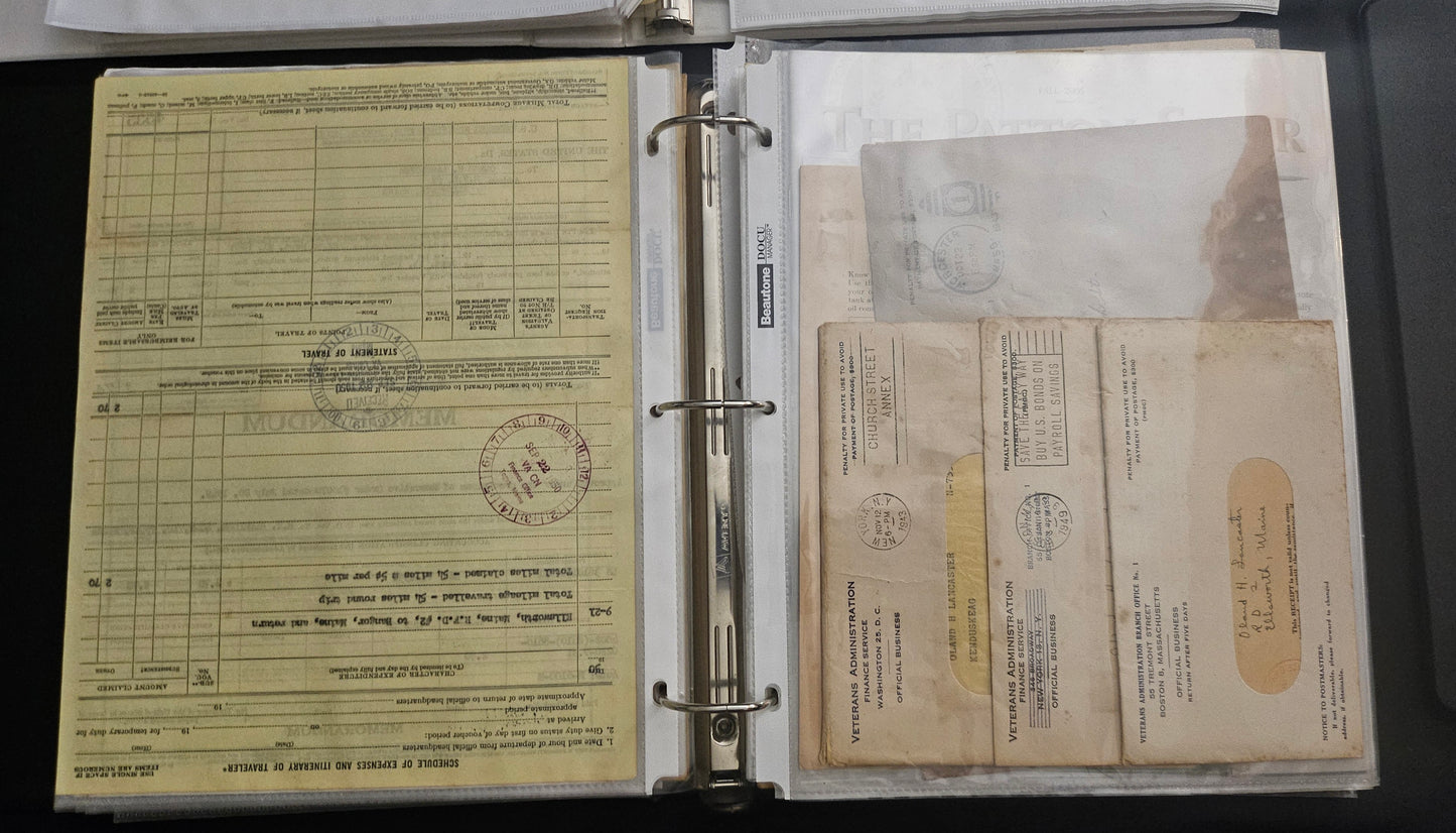 WWII U.S. Army Archive — APO 339 Limburg, Ration Books & Tokens, VA Docs & Language Guides