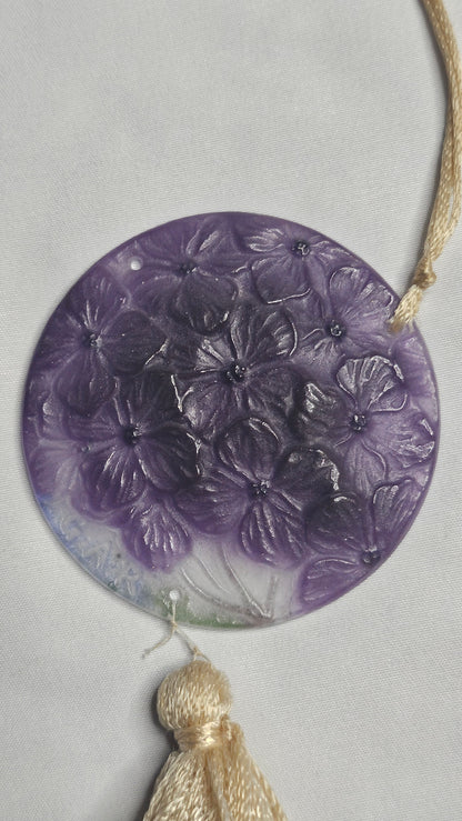 1921 Gabriele Argy-Rousseau “Hydrangeas” Pendant