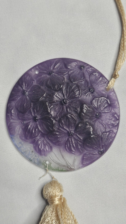 1921 Gabriele Argy-Rousseau “Hydrangeas” Pendant