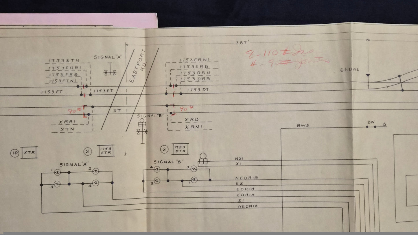 RARE Railroad Engineering Archive 1923 GE Train Tests W&LE Original Files