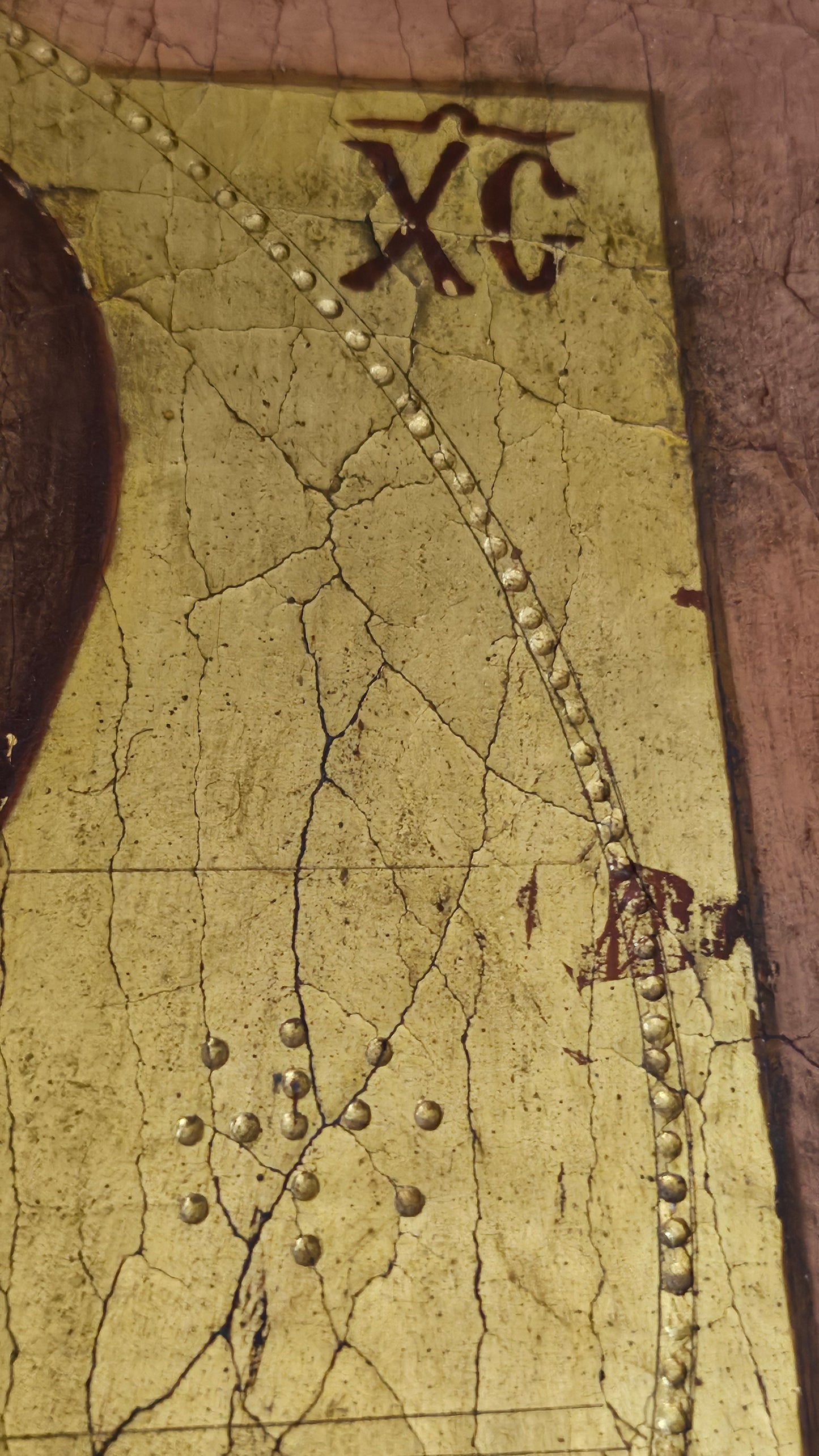 18th–Early 19th-Century Orthodox Icon of Christ the Great Hierarch