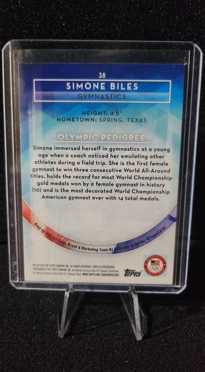 simone biles autographed - 1