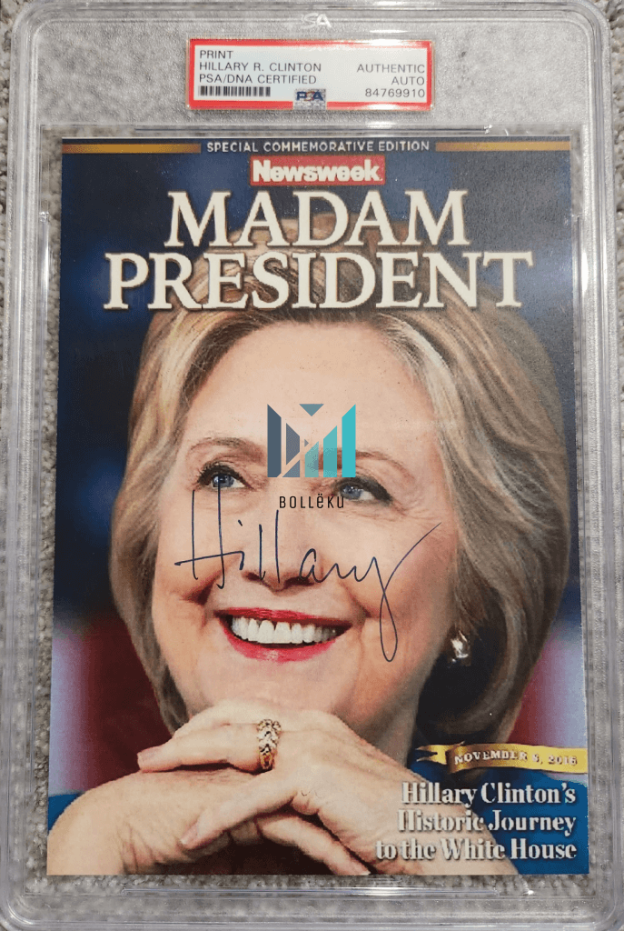 hillary clinton autographed - 0